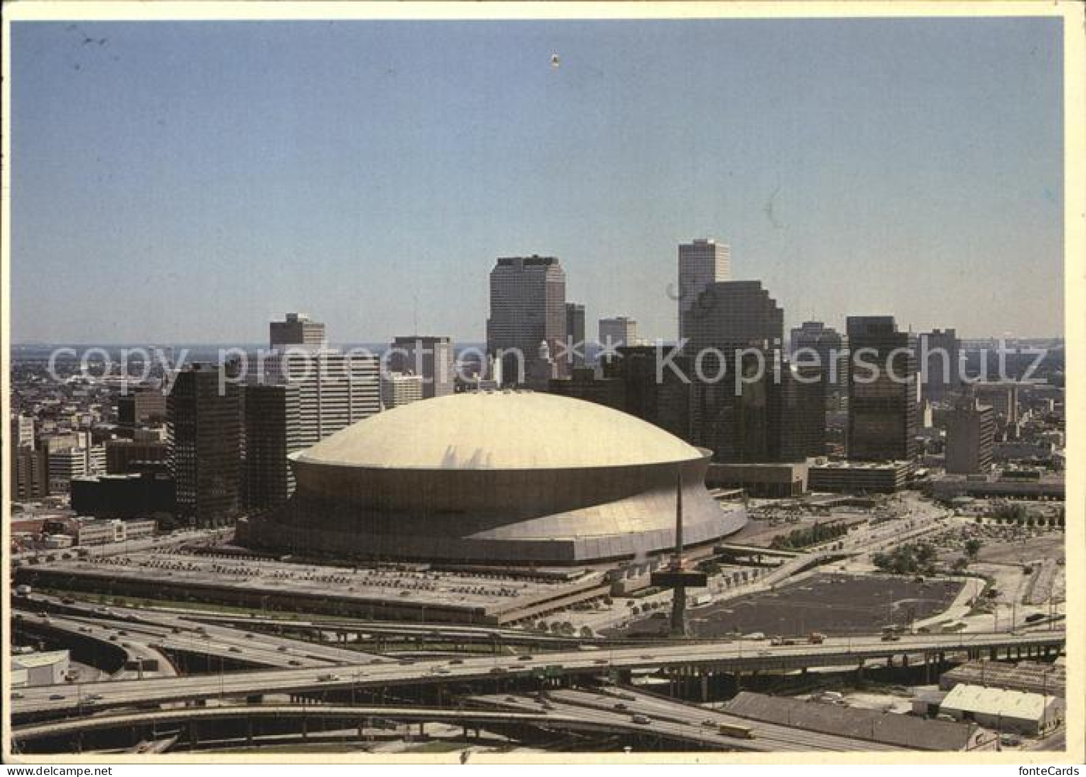 72434224 New_Orleans_Louisiana Superdome Skyline Of Downtown - Andere & Zonder Classificatie