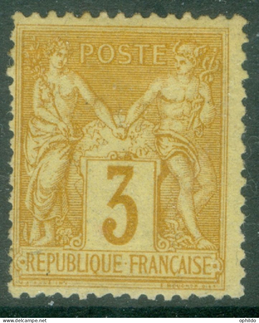 France   86  ( * )  TB   Voir Scan Et Description    - 1876-1898 Sage (Type II)