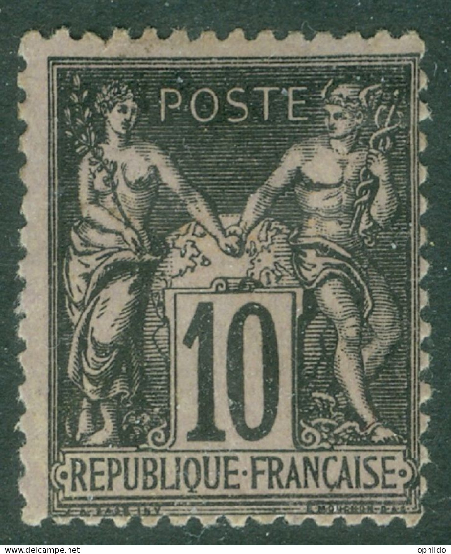 France   89   *   TB   Voir Scan Et Description    - 1876-1898 Sage (Type II)