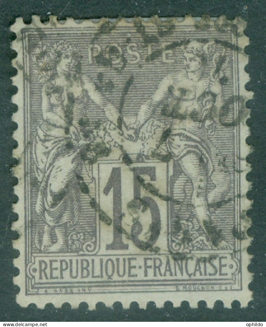 France   66  Ob  TB  Voir Scan Et Description   - 1876-1878 Sage (Type I)