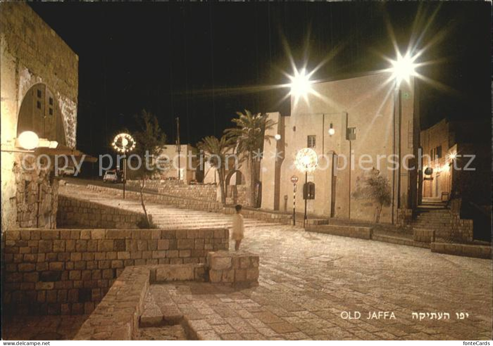 72429682 Jaffa Strassenpartie Bei Nacht Israel - Israel