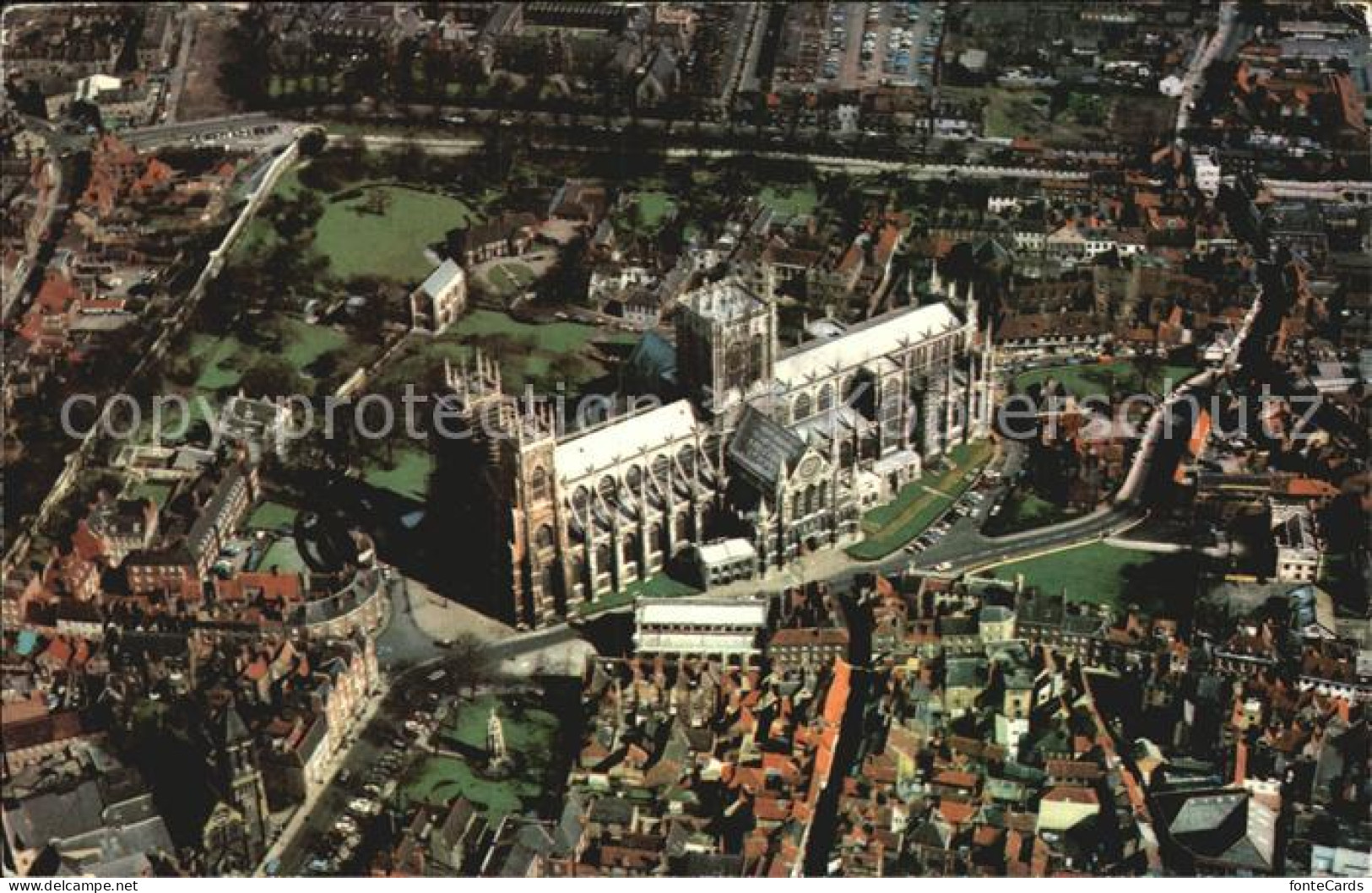 72427040 York UK The Minster Fliegeraufnahme York - Andere & Zonder Classificatie