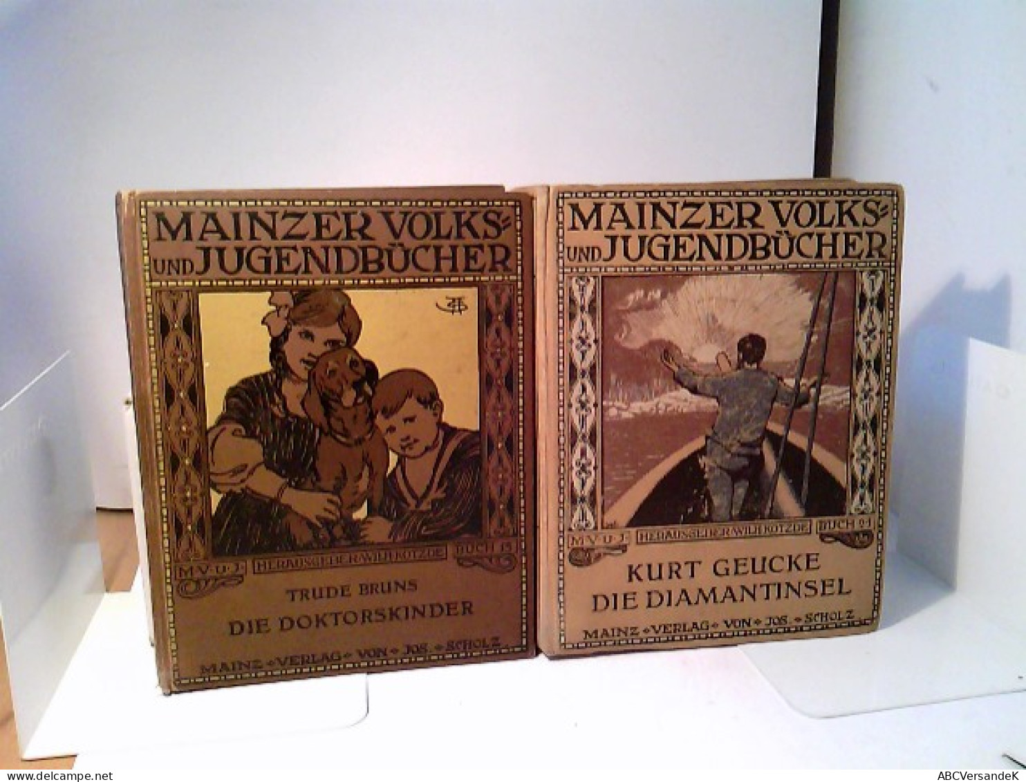 Konvolut: 2 Div. Bände Mainzer Volks Und Jugendbücher. - Other & Unclassified