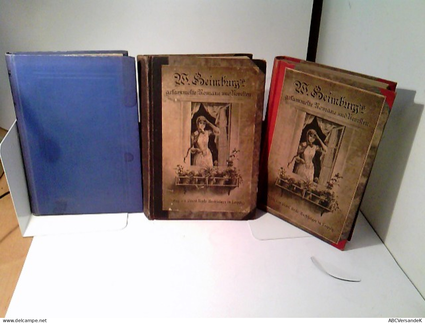 Konvolut: 3 Diverse Bände Von W. Heimburgs Illustrierte Romane Und Novellen - Entertainment