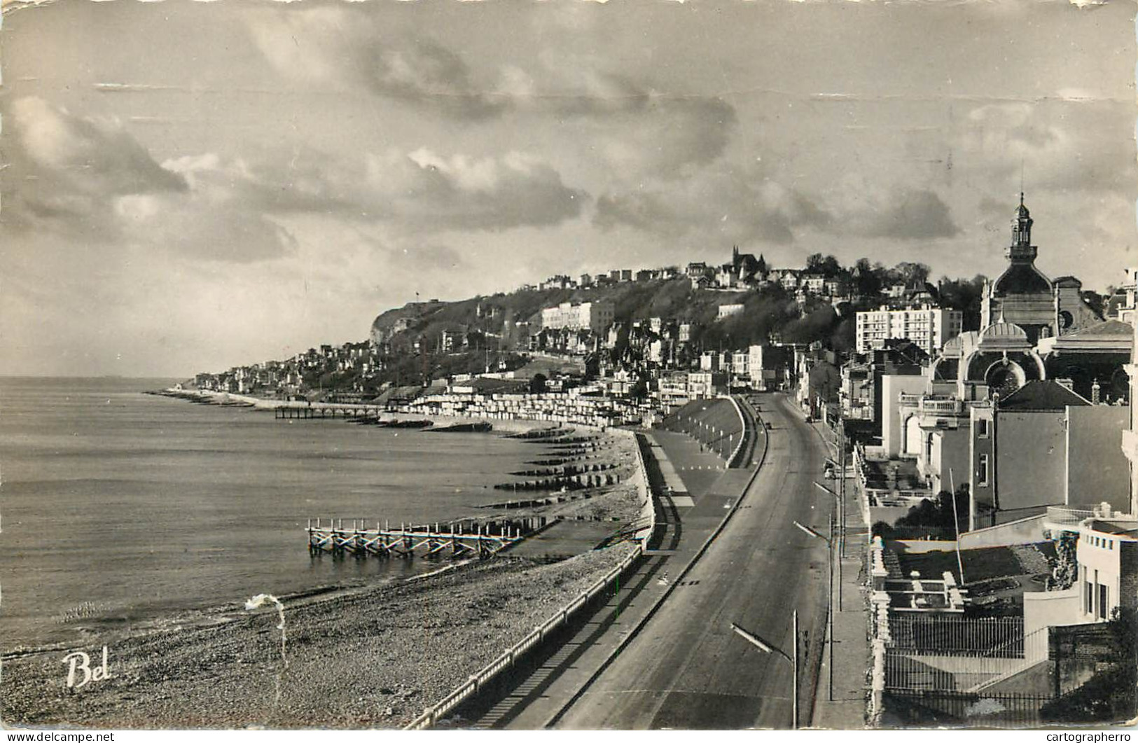 France Le Havre Boulevard Albert I Et Vue De La Heve - Cap De La Hève