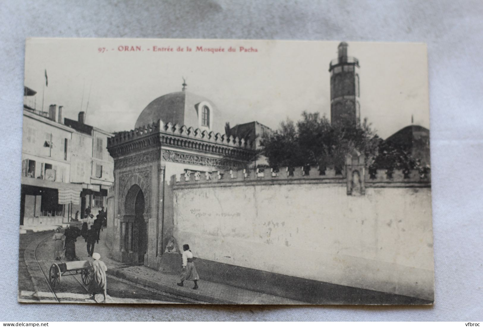 N452, Oran, Entrée De La Mosquée Du Pacha, Algérie - Oran