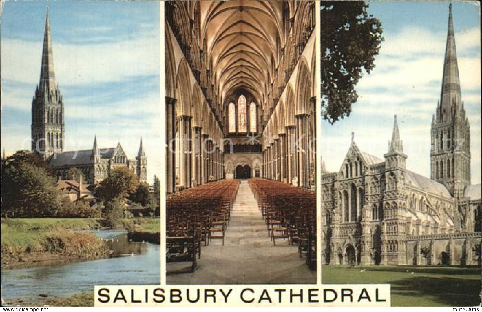 72421783 Salisbury Wiltshire Cathedral Salisbury - Andere & Zonder Classificatie