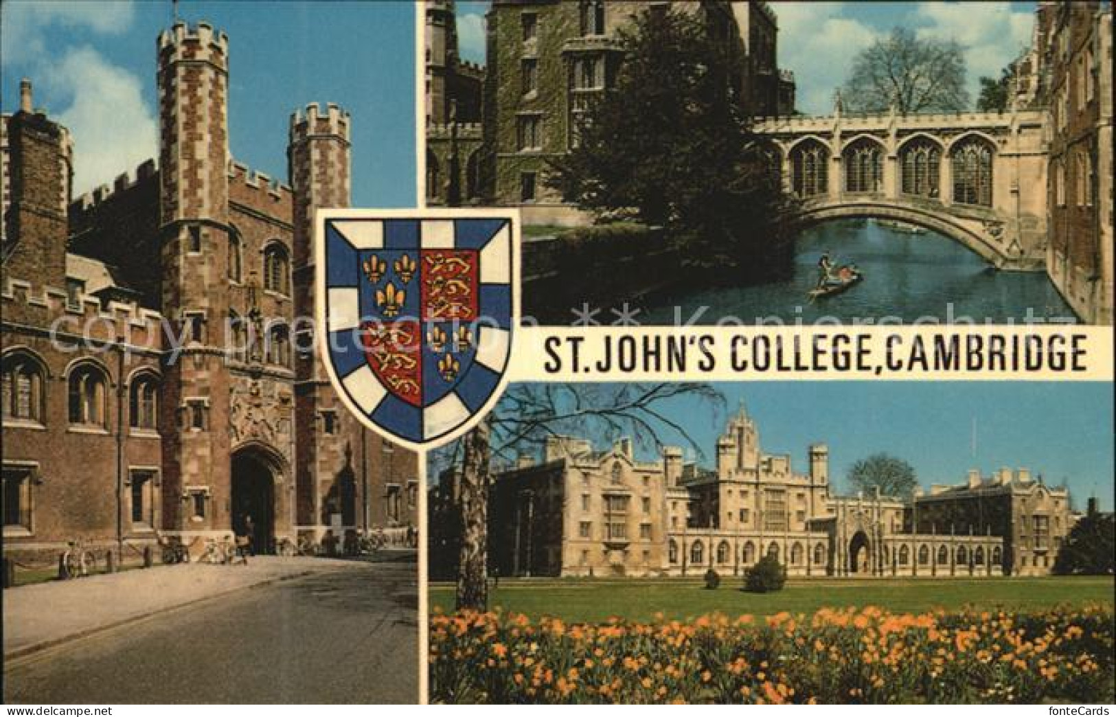 72420224 Cambridge Cambridgeshire John College Cambridge - Andere & Zonder Classificatie