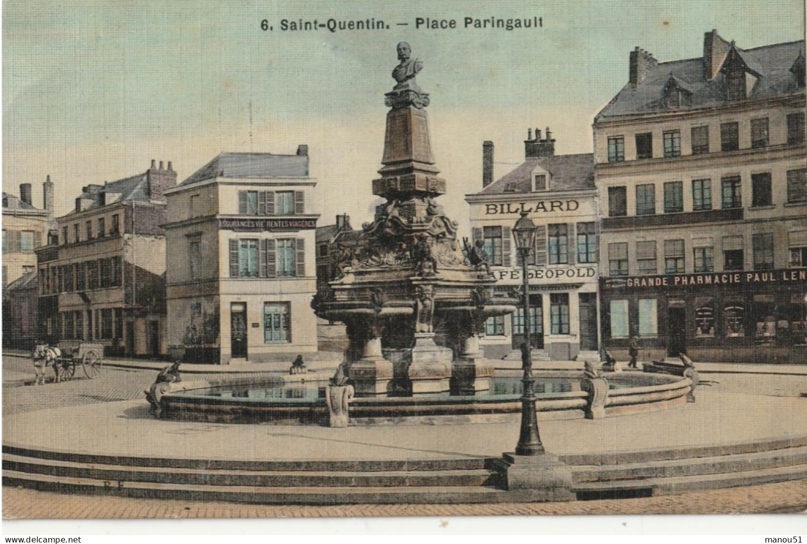 SAINT QUENTIN  Place Paringault - Saint Quentin