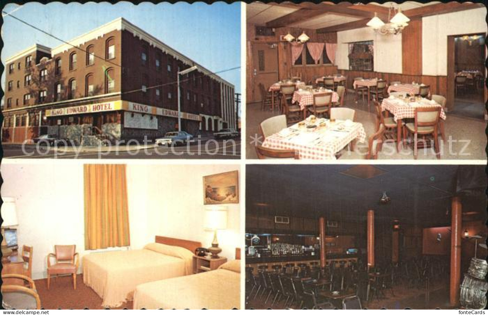 72419383 Niagara Falls Ontario King Edward Hotel Gastraum Bar Zimmer  - Non Classificati