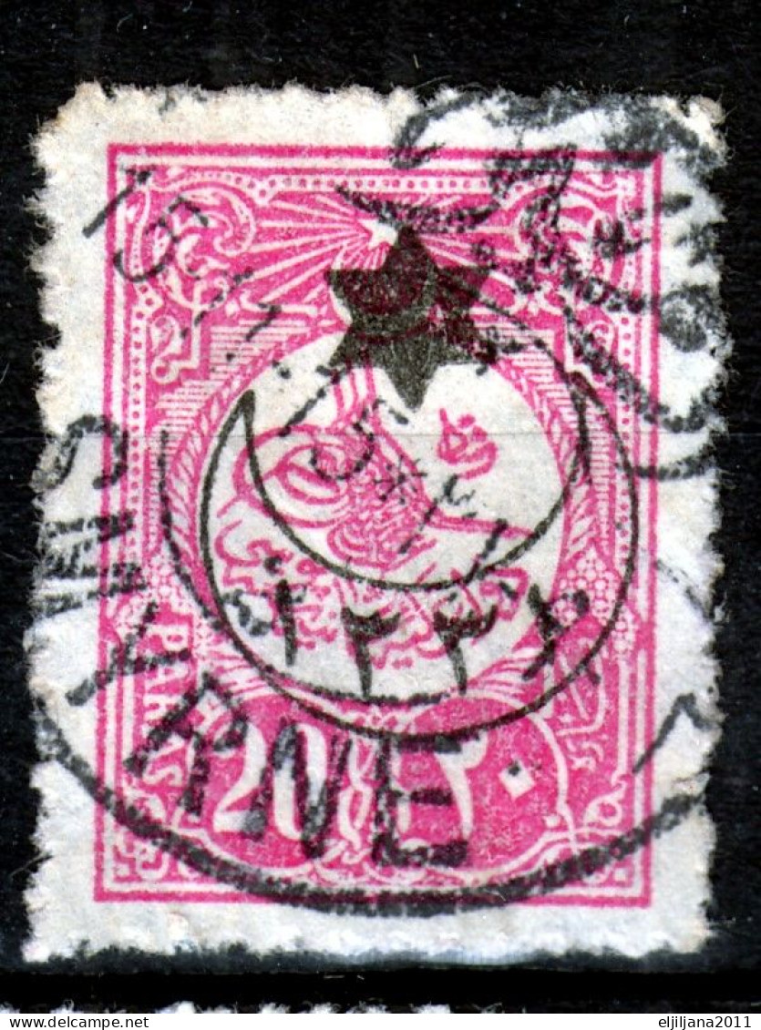 Turkey / Türkei 1915 ⁕ Overprint Year 1331 ( On Mi.161 ) Mi. 306 ⁕ 13v Used - See Scan - Gebraucht