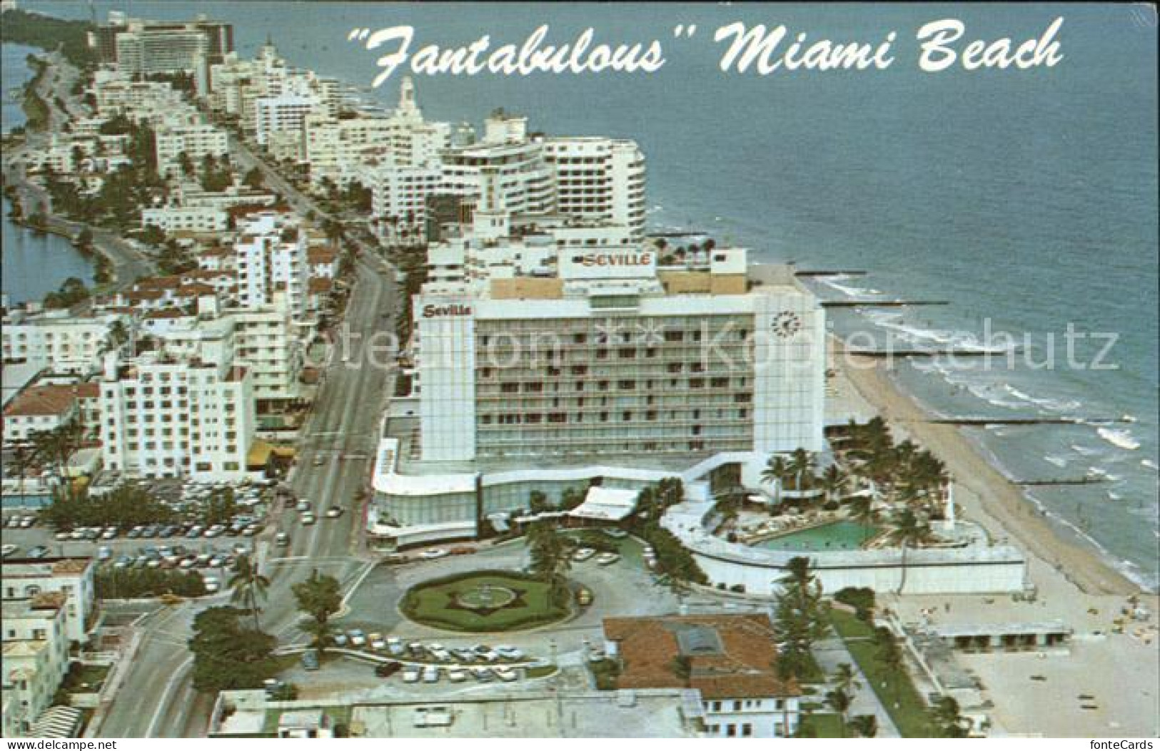 72415889 Miami_Beach Fliegeraufnahme Hotel Row - Other & Unclassified