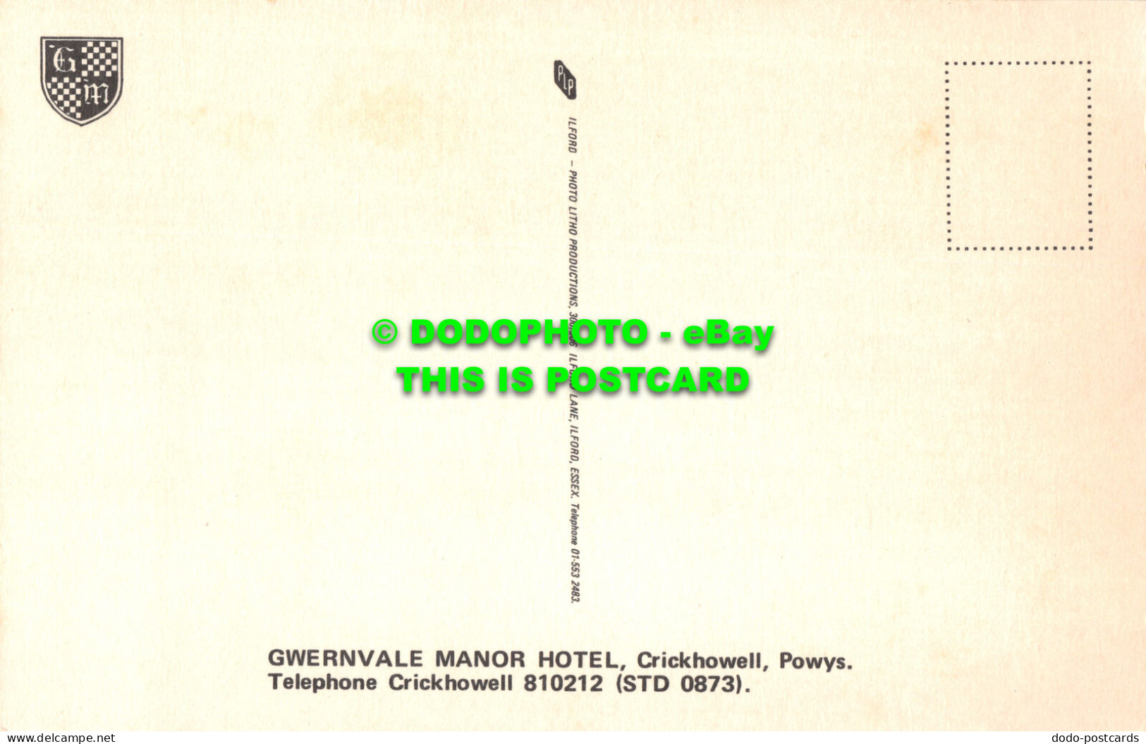 R485676 Gwernvale Manor Hotel. P. L. P. Litho Productions. Multi View - Monde