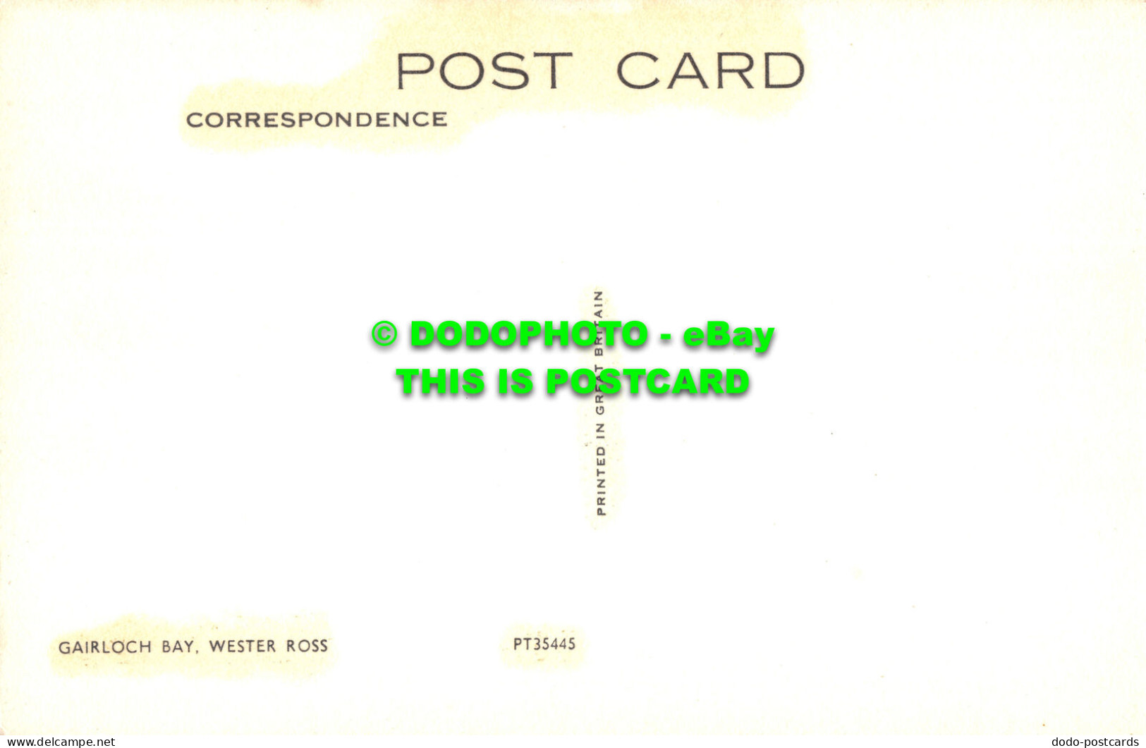 R485688 Gairloch Bay. Wester Ross. Postcard - Monde