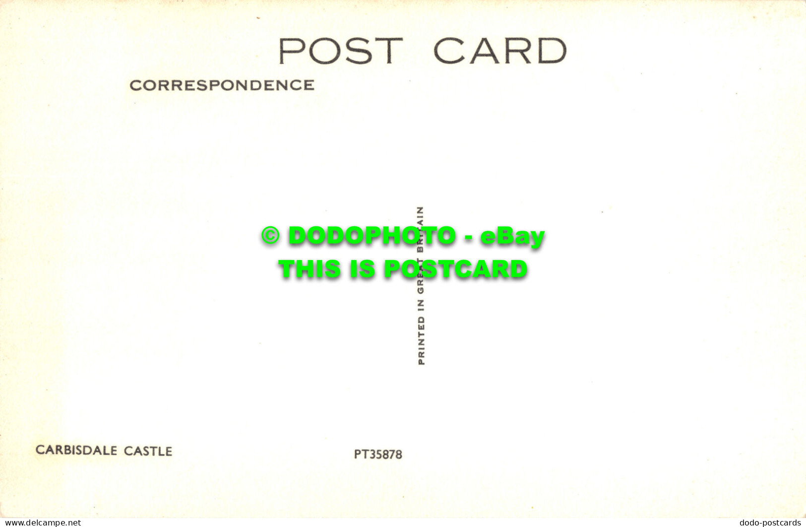 R485689 Carbisdale Castle. Postcard - Monde