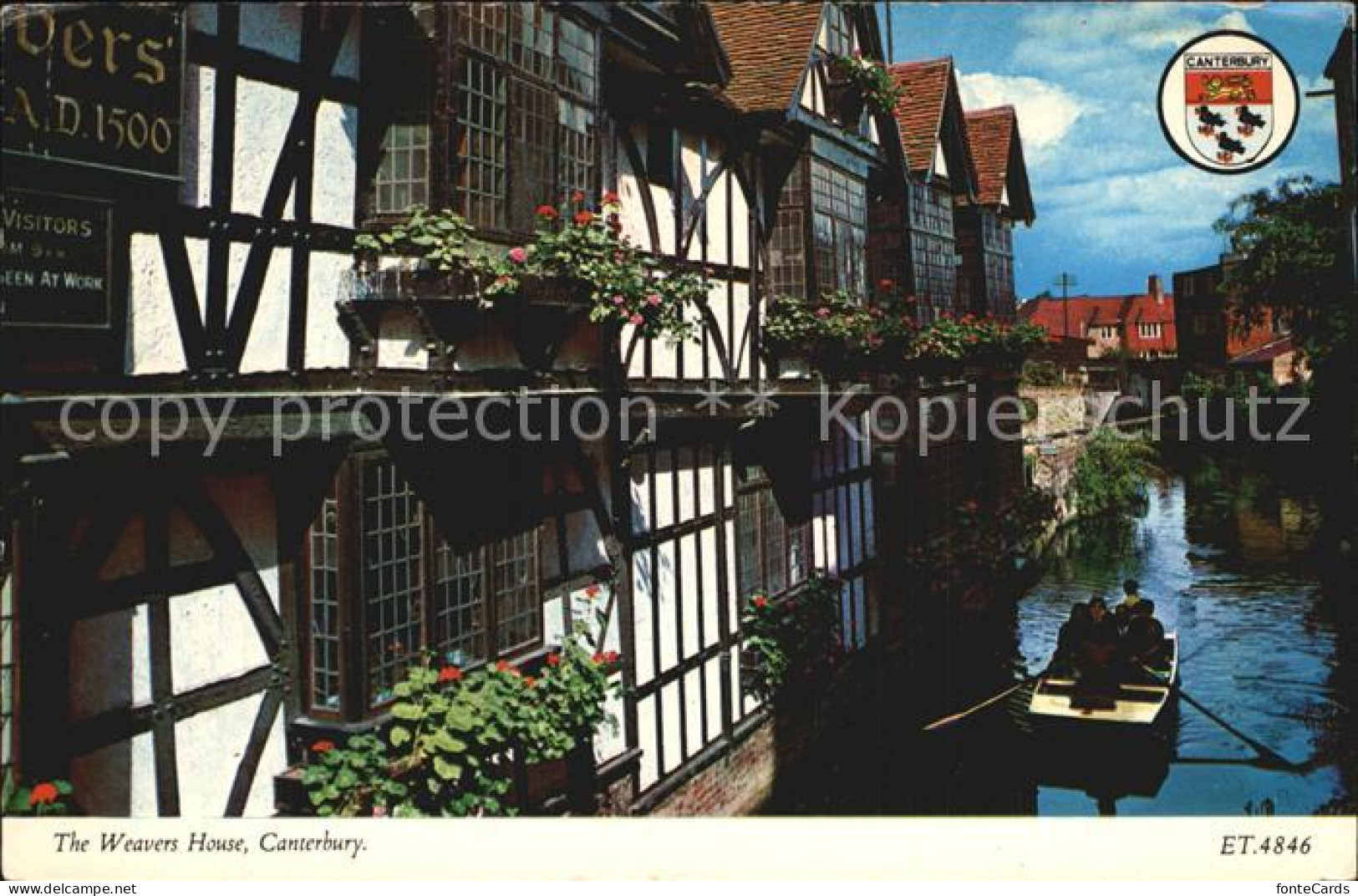 72414185 Canterbury Kent The Weavers House  - Autres & Non Classés