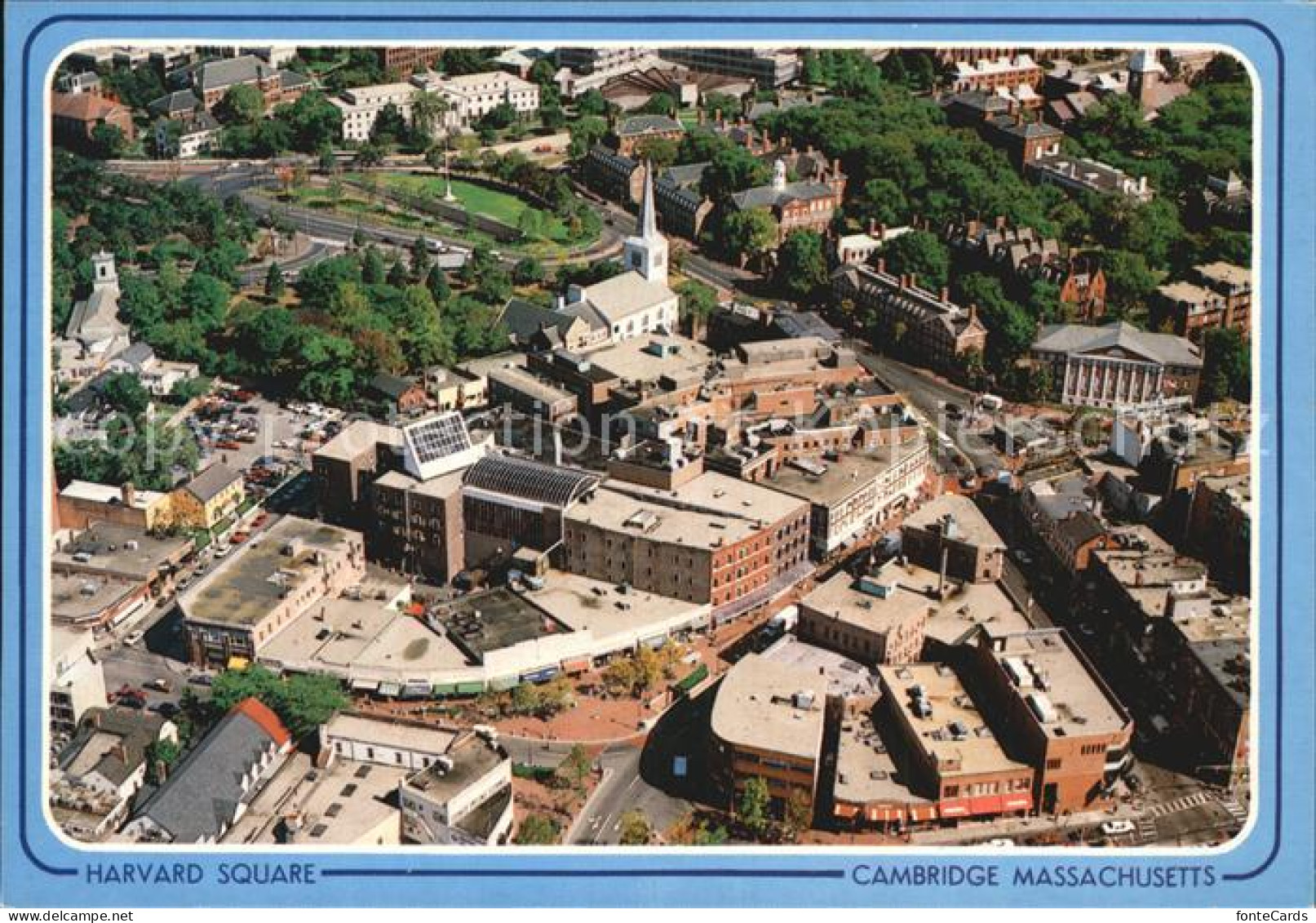 72413417 Cambridge_Massachusetts Havard Square Air View - Andere & Zonder Classificatie