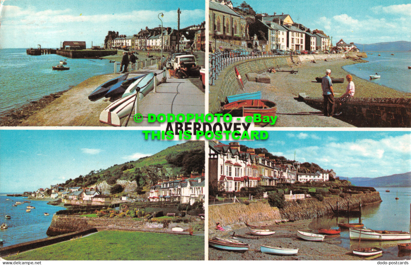 R485718 Aberdovey. The Harbour. Multi View - Monde