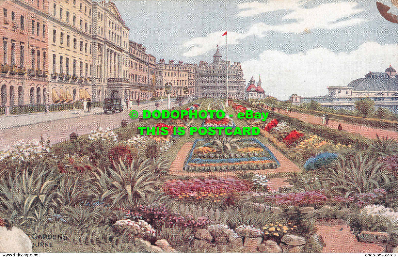 R485732 Eastbourne. The Gardens. J. Salmon. A. R. Quinton - Monde