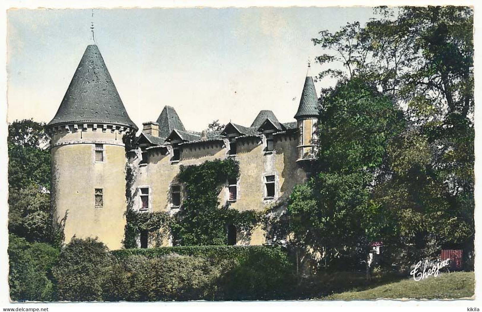 CPSM Dentelée 9 X 14 Deux Sèvres Environs De CERIZAY Château D'Appel Voisin - Cerizay