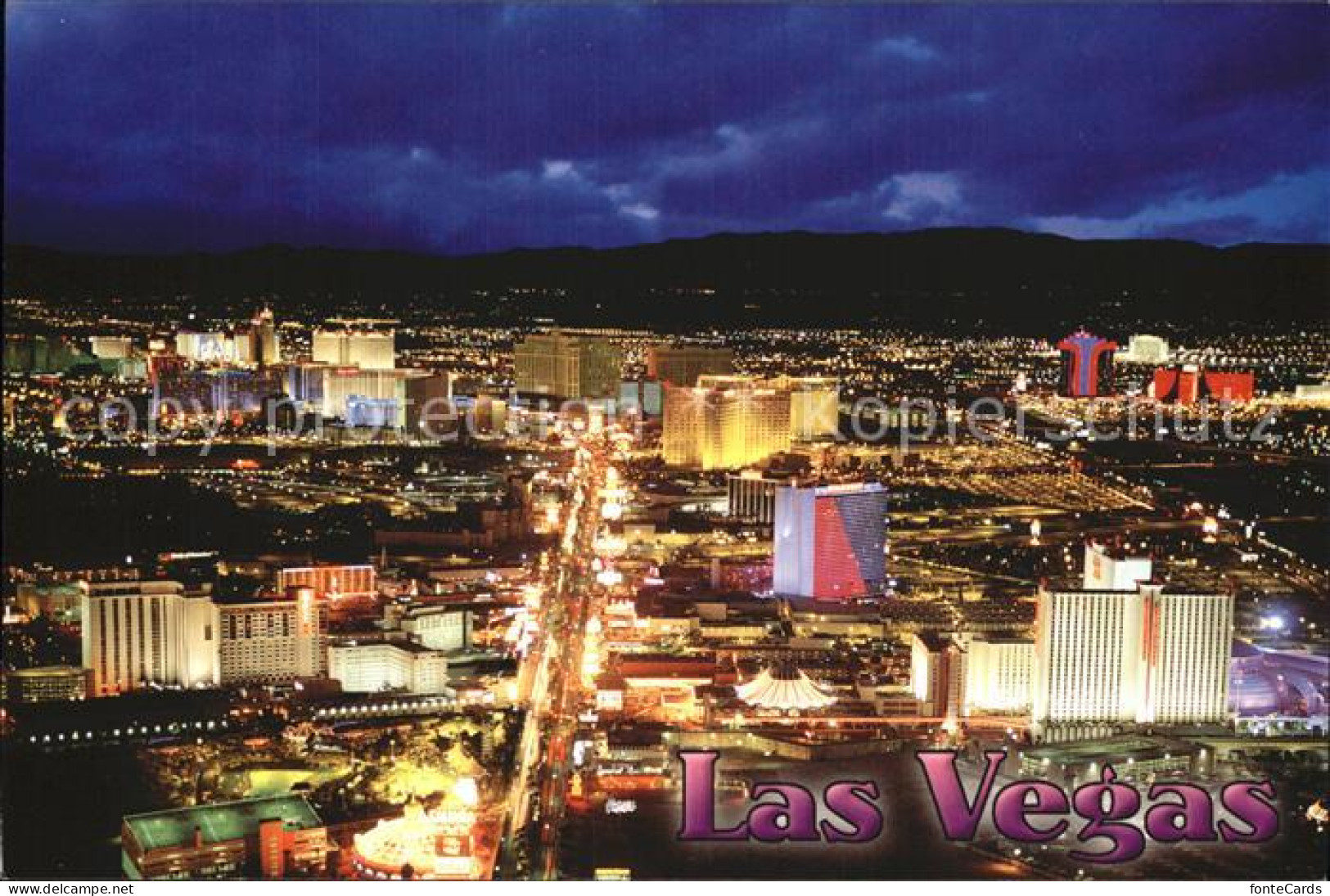 72405351 Las_Vegas_Nevada Bei Nacht - Andere & Zonder Classificatie