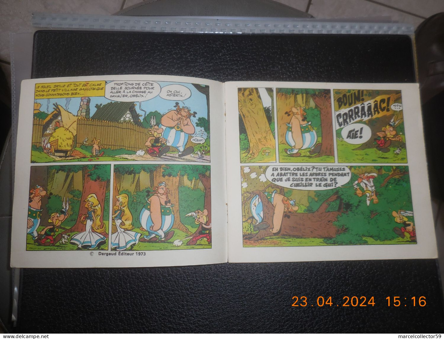 Astérix Et Obélix Amoureux (petite Bd Offerte Par Elf) Année 1973 Be - Verzamelingen