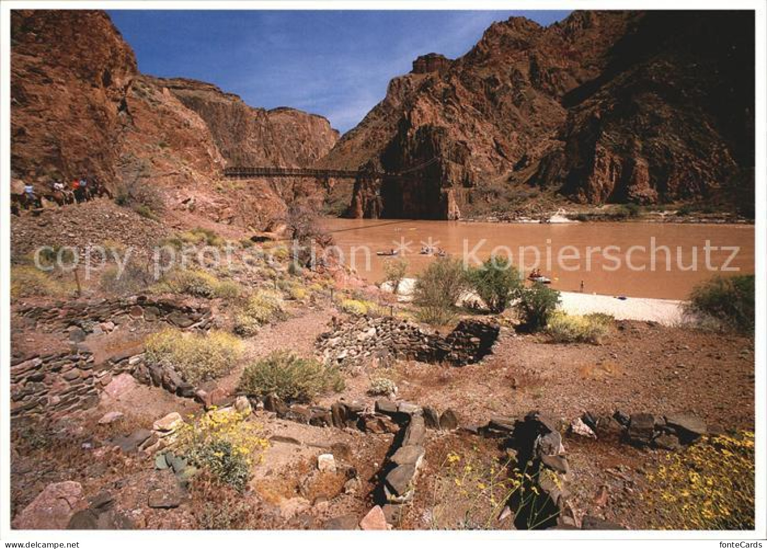 72405348 Colorado_US-State View Across The Colorado River Near Phantom Ranch Kai - Other & Unclassified