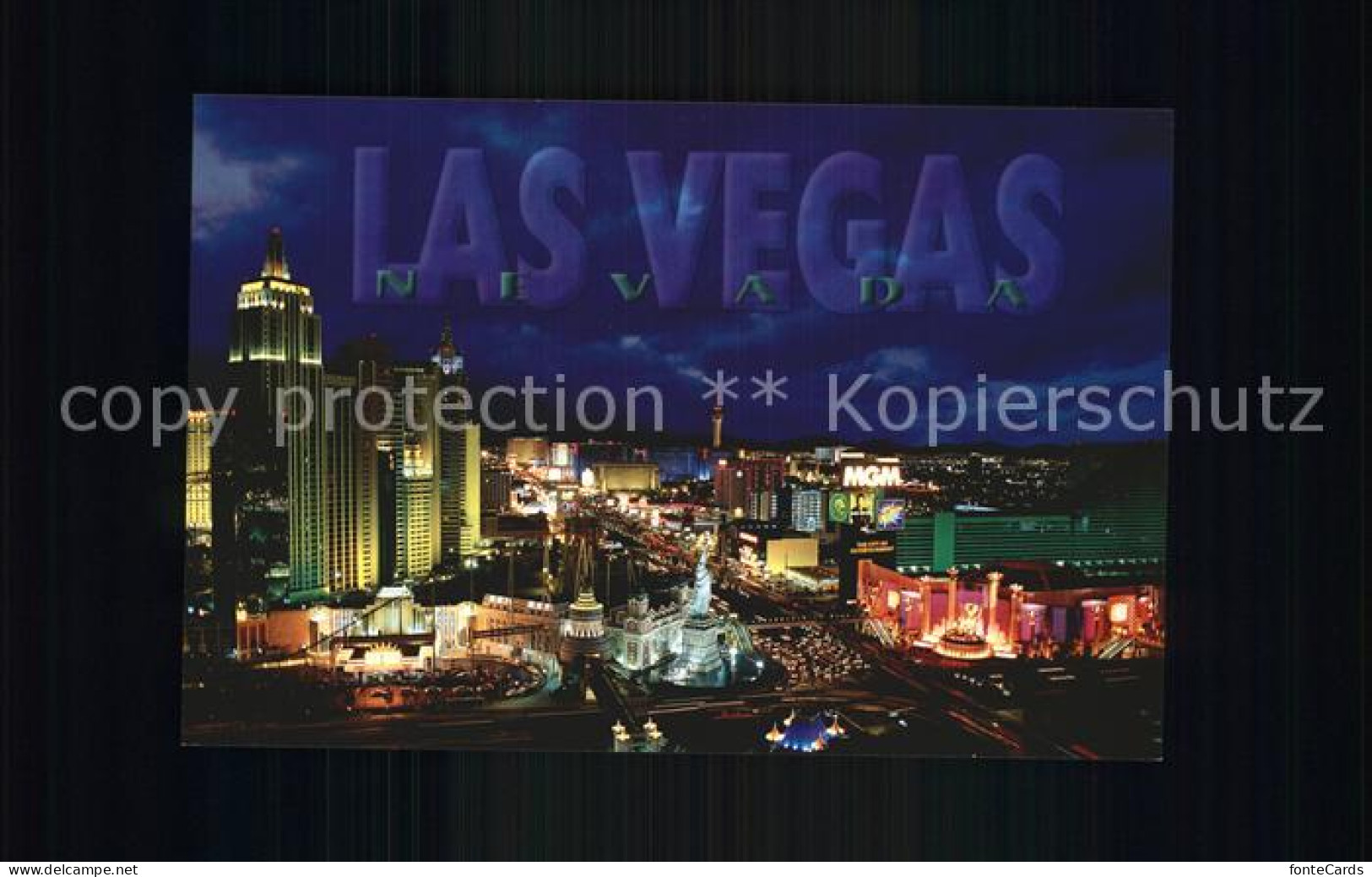 72405346 Las_Vegas_Nevada Bei Nacht - Andere & Zonder Classificatie