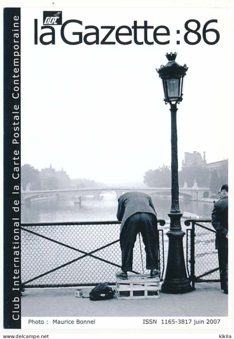 CPM 10,5 X 15 PARIS Port De Pêche - Pont Des Arts 1954 Photo Maurice Bonnel - Markten, Pleinen