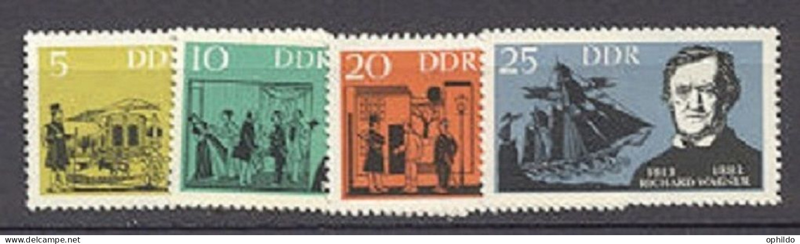 DDR   657/660   * *   TB   Cote 3 Euro   - Unused Stamps