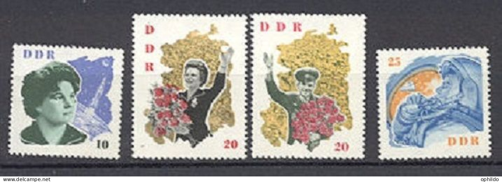 DDR   691/693 Et 700   * *   TB  Espace Cosmos  - Unused Stamps