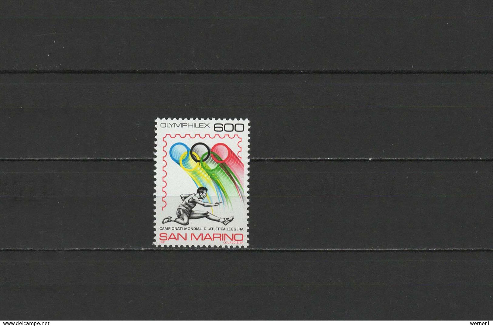 San Marino 1987 Olympic Games Seoul, Olymphilex Stamp MNH - Zomer 1988: Seoel