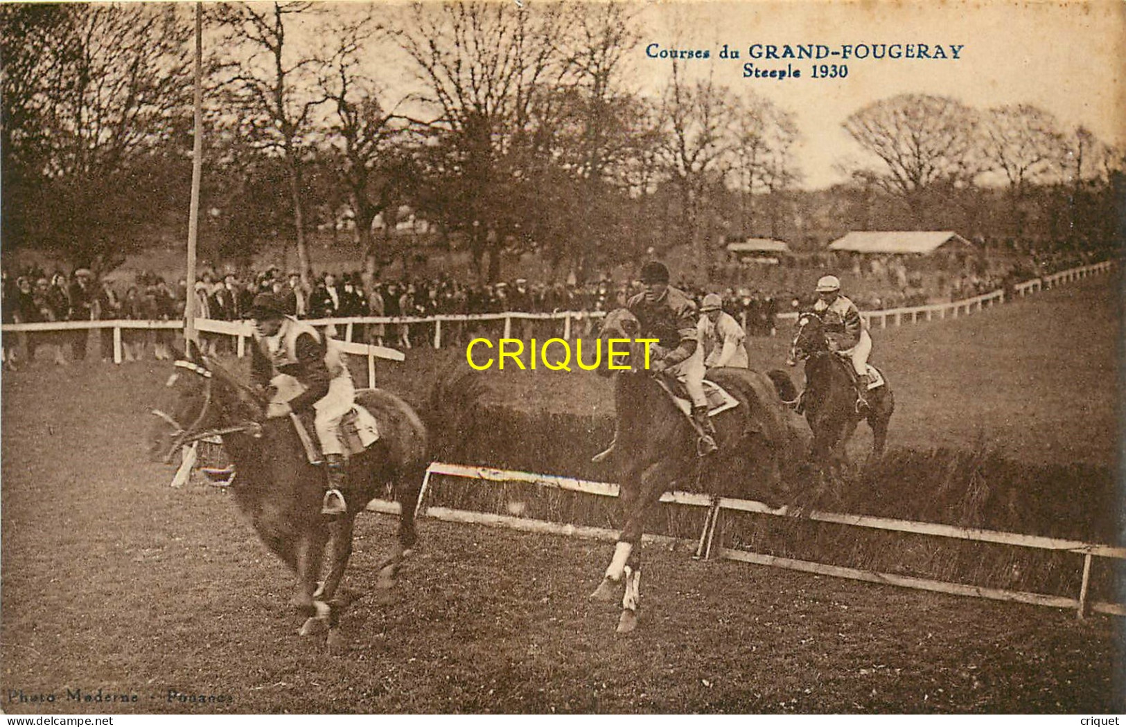 35 Le Grand Fougeray, Les Courses Hippiques, Steeple 1930 - Other & Unclassified