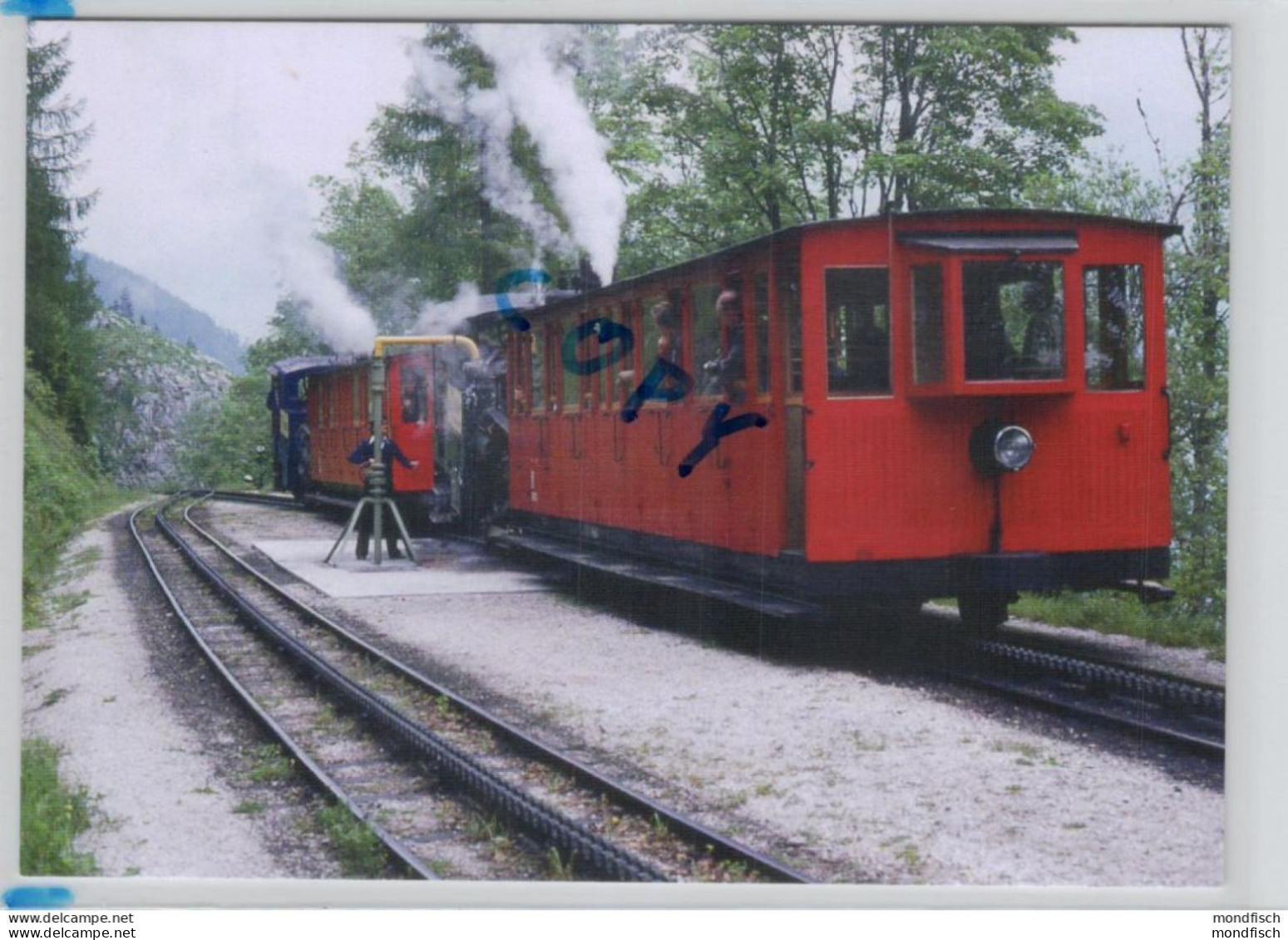 St. Wolfgang - Schafbergbahn Beim Wasserfassen - Eisenbahnen