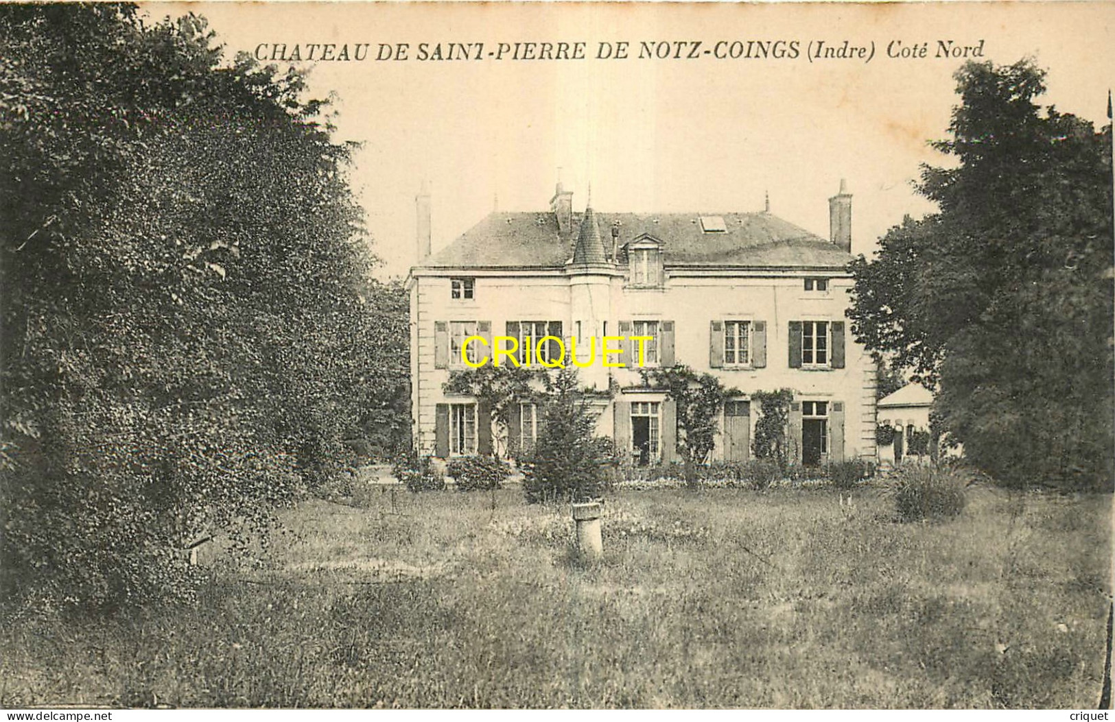 36 St Pierre De Notz-Coings, Le Chateau Côté Nord, Carte Pas Courante - Other & Unclassified