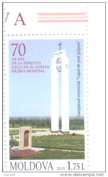 2015. Moldova, 70y Anniversary Of End Of WW II, Set, Mint/** - Moldavia