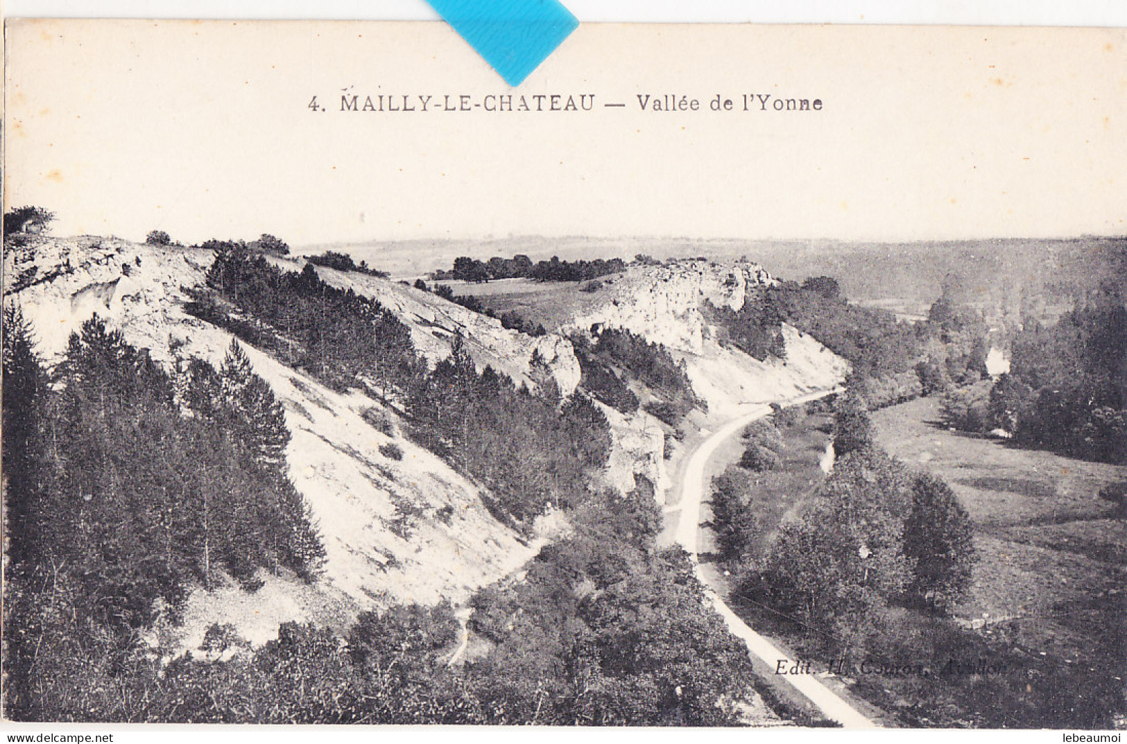 Nyy- 89 Yonne Cpa  MAILLY Le CHATEAU 4 - Sonstige & Ohne Zuordnung
