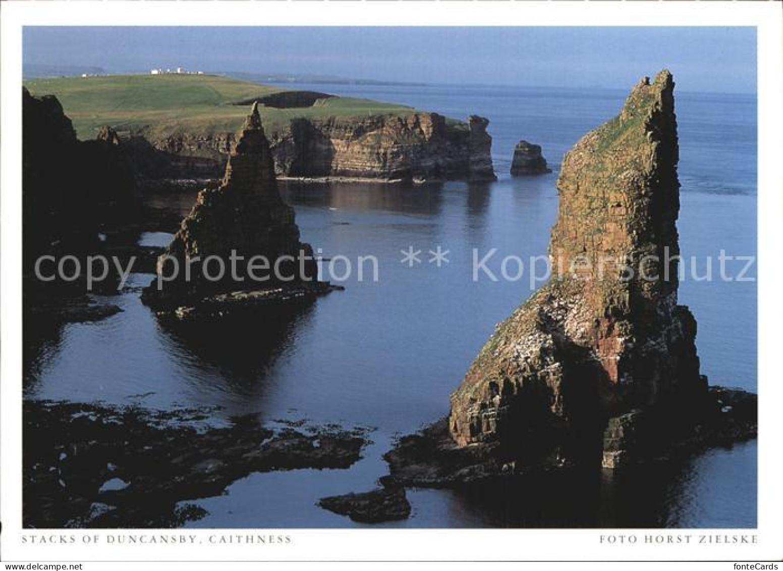 72400411 Caithness Sutherland Stacks Of Duncansby Felsen Im Meer Caithness Suthe - Andere & Zonder Classificatie