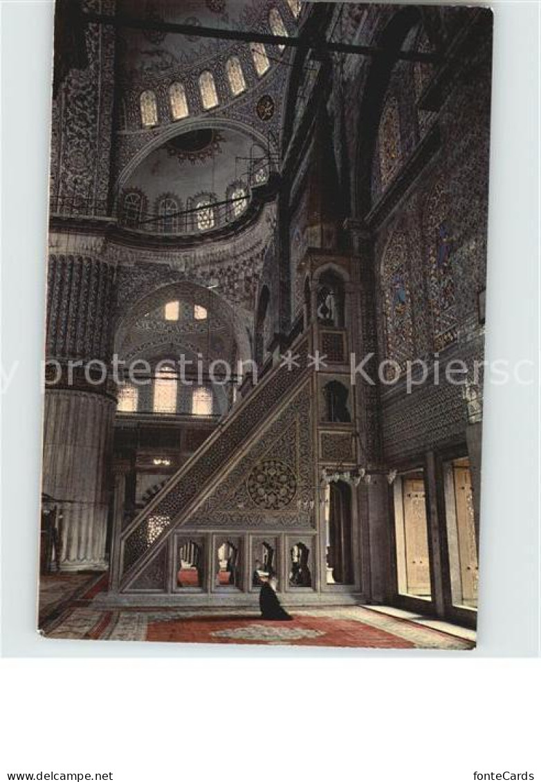 72399916 Istanbul Constantinopel Das Innere Der Blauen Moschee  - Turquie