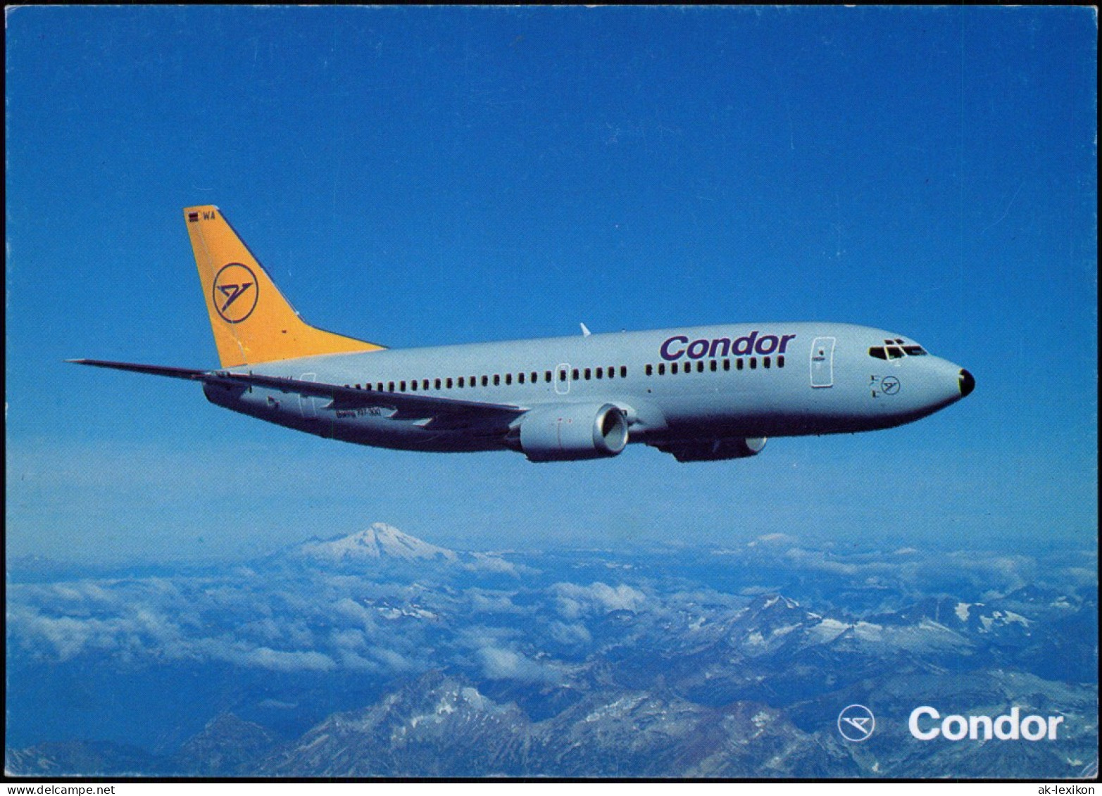 Ansichtskarte  Flugzeug Airplane Avion Condor Boeing 737-300 1994 - 1946-....: Ere Moderne