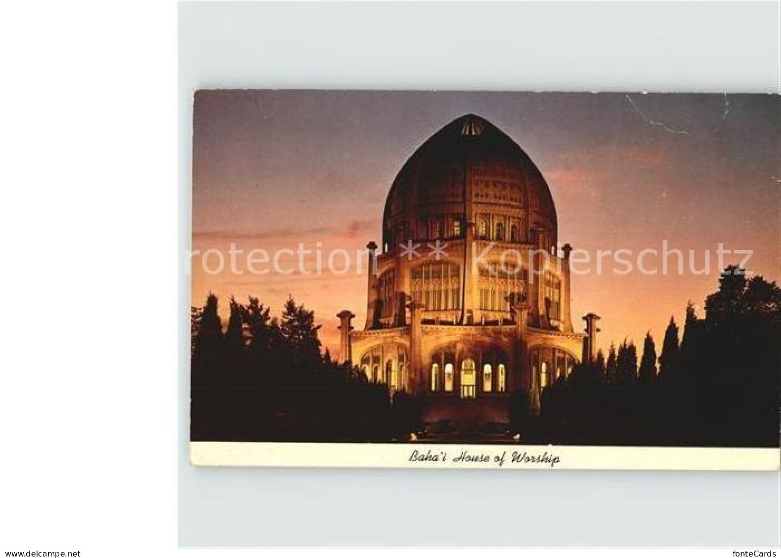 72398997 Wilmette The Baha`i House Of Worship - Other & Unclassified
