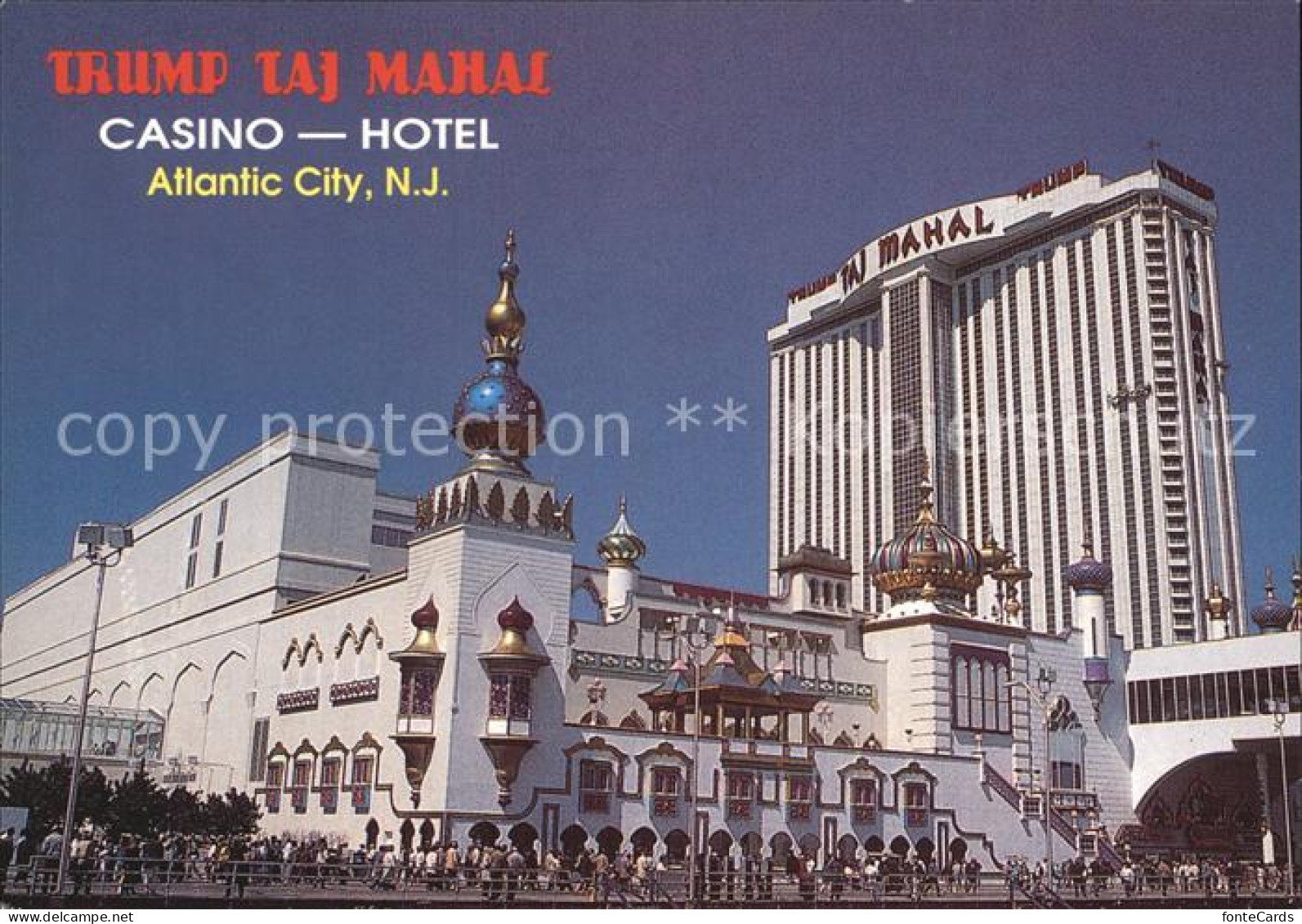 72397937 Atlantic_City_New_Jersey Trump Taj Mahal - Autres & Non Classés