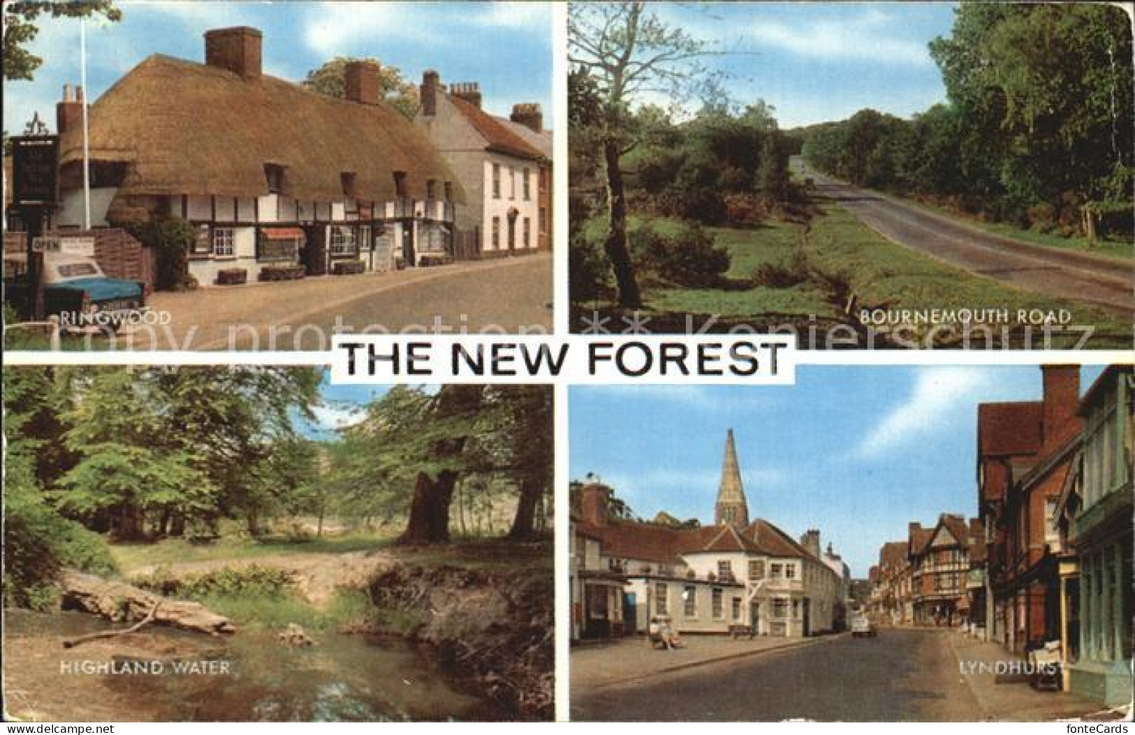 72397019 New Forest Ringwood Bournemouth Road Highland Water Lyndhurst  - Andere & Zonder Classificatie