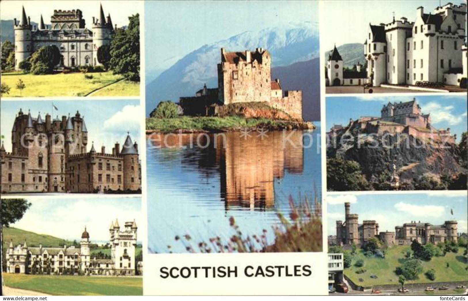 72397018 Scottish Castles Inveraray Blair Glamis Eilean Donan Edinburgh Balmoral - Andere & Zonder Classificatie