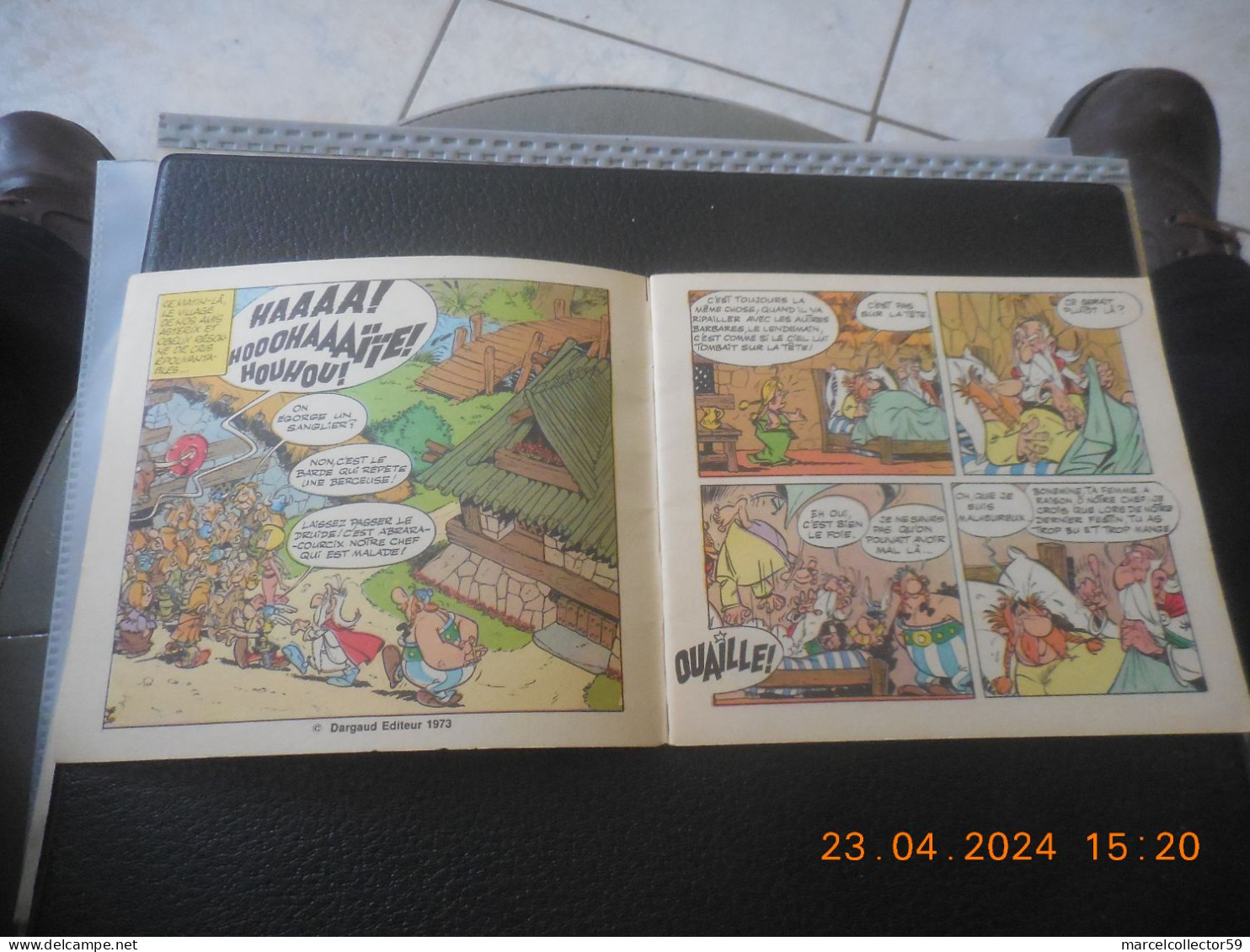 Astérix Suit Une Cure (petite Bd Offerte Par Elf) Année 1973 Be - Verzamelingen
