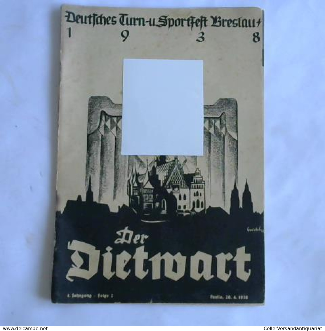 Der Dietwart. Amtliche Zeitschrift Des Deutschen Reichsbundes Für Leibesübungen Zur Vertiefung Der Dietarbeit Von... - Non Classificati