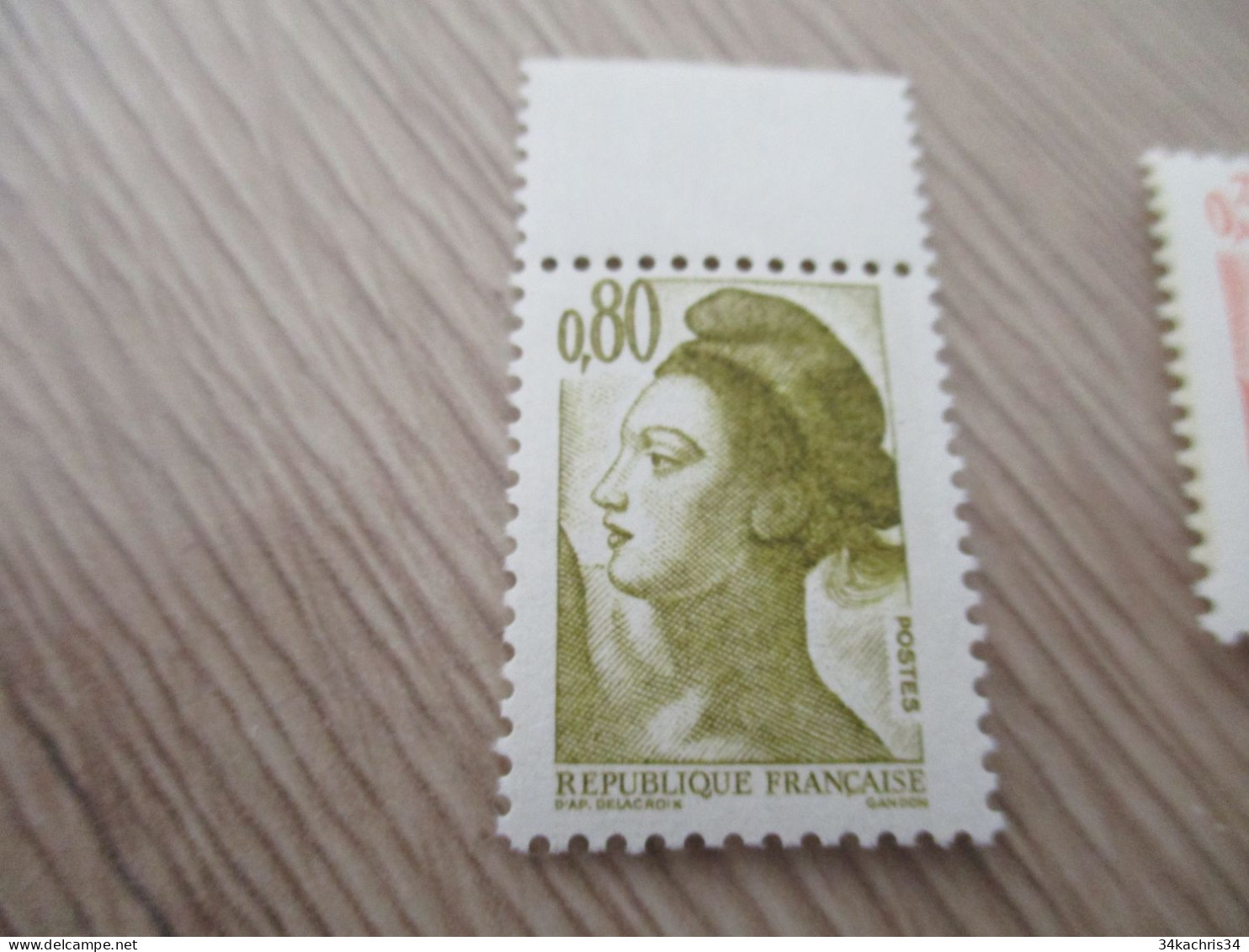 Petite collection variétés sur 73 TP France  Sabine dont quelques TP signés Brun grande majorité Luxe sans charnière