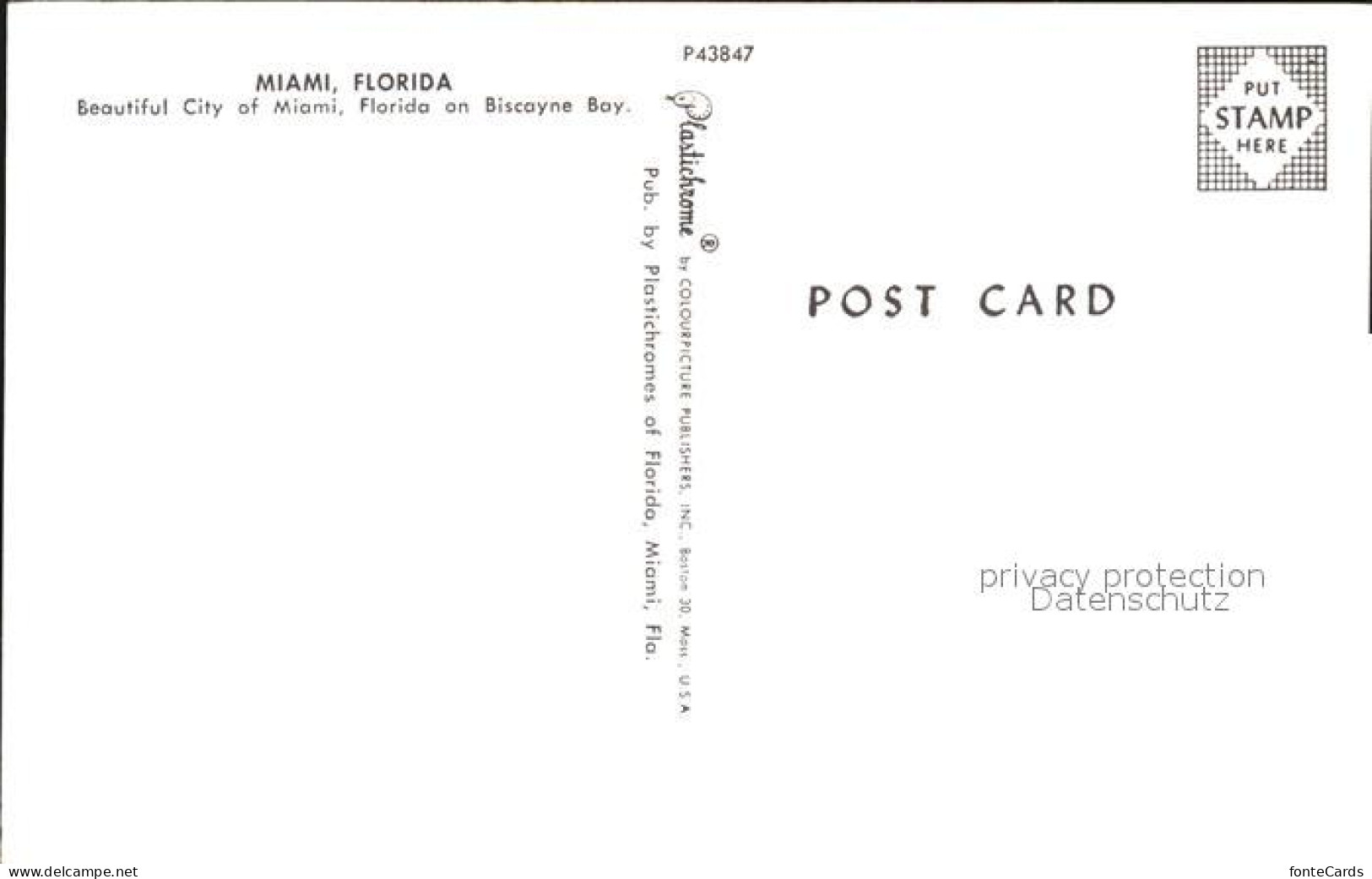 72394180 Miami_Florida Fliegeraufnahme  - Other & Unclassified