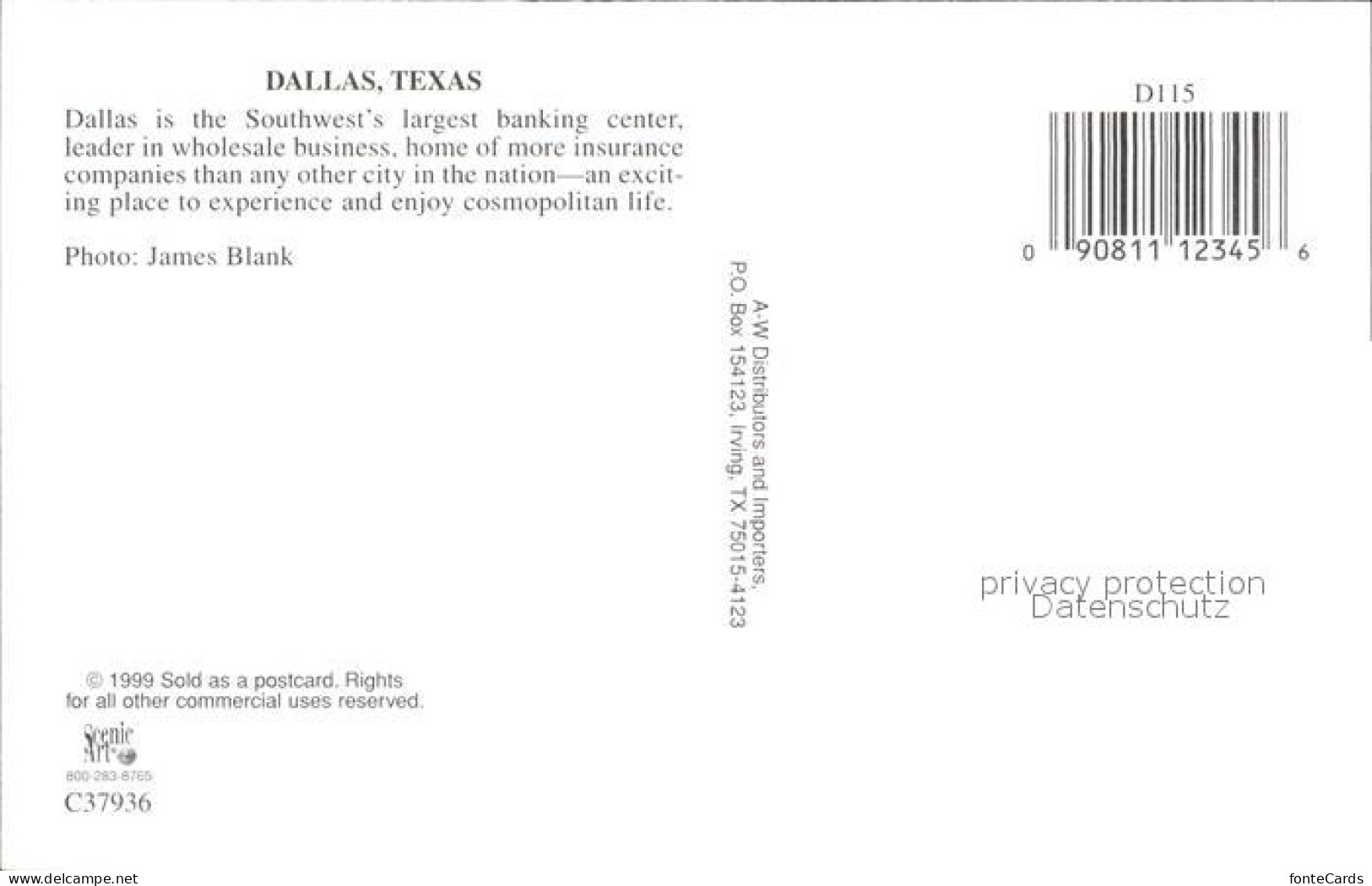 72394177 Dallas_Texas Skyline - Altri & Non Classificati