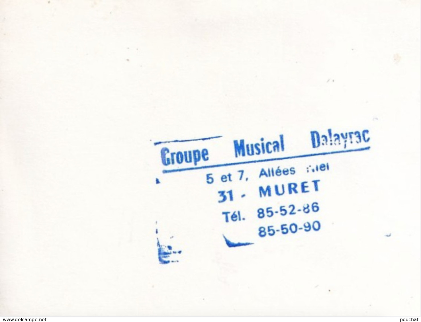 M22-31) MURET - GROUPE MUSICAL  DALAYRAC DE MURET - CPSM - CARTE PHOTO - ( 2 SCANS ) - Muret